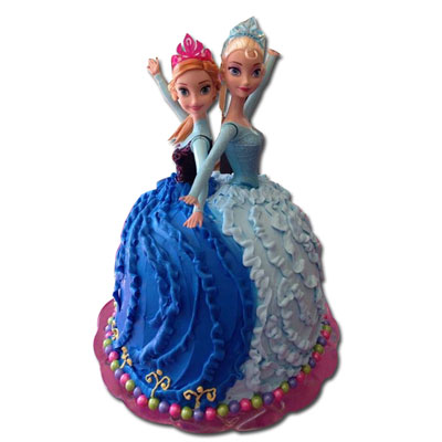 "Dolls Theme Cake (5 kg) - Click here to View more details about this Product